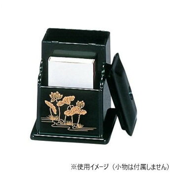 ※パッケージ、デザイン等は予告なく変更される場合があります。※画像はイメージです。商品タイトルと一致しない場合があります。仏様用のダストボックスとしてもお使いになれます。マッチ・ライター入れとしてもお使い下さい。※ご使用の際には必ずフタをして下さい。サイズ奥行63×幅63×高さ84mm個装サイズ：30.0×20.0×15.0cm重量108g個装重量：650g素材・材質フェノール、表面加工/ウレタン生産国日本広告文責:株式会社ホームセンターセブンTEL:0978-33-2811※パッケージ、デザイン等は予告なく変更される場合があります。※画像はイメージです。商品タイトルと一致しない場合があります。fk094igrjs