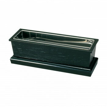 incense Burners - 木製 長香炉 1尺 黒 3420000100031【メーカー直送：代金引換不可：同梱不可】【北海道・沖縄・離島は配達不可】