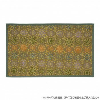 モーエン防火マット 1尺4寸 結燭甲 利休 222414D500042【メーカー直送：代金引換不可：同梱不可】【北..