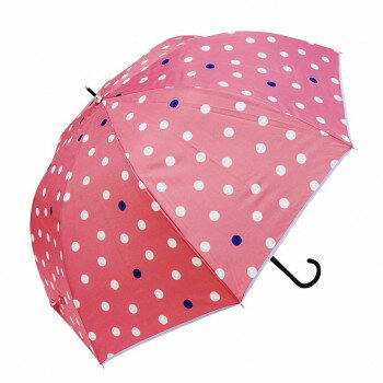 藤田屋 婦人長傘 ドット アッシュローズ LJ-2204【メーカー直送：代金引換不可：同梱不可】【北海道・沖縄・離島は配達不可】