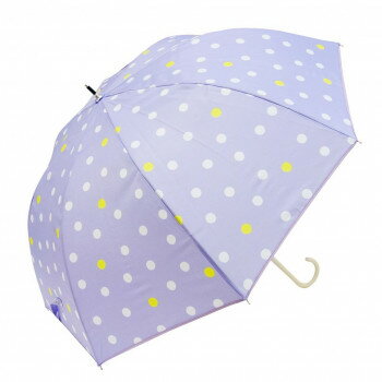 乐天商城 - 藤田屋 婦人長傘 ドット パープル LJ-2204【メーカー直送：代金引換不可：同梱不可】【北海道・沖縄・離島は配達不可】