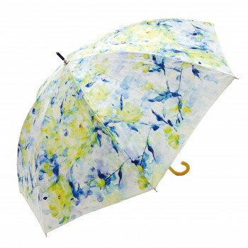 藤田屋 ayano Ichiyanagi 婦人長傘 60cm mokkoubara モッコウバラ CS-2482(NT)【メーカー直送：代金引換不可：同梱不可】【北海道・沖縄・離島は配達不可】
