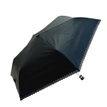 樂天商城 - 藤田屋 晴雨兼用折りたたみ傘 50cm エンボス　ヒートカット ドット SM-2254【メーカー直送：代金引換不可：同梱不可】【北海道・沖縄・離島は配達不可】