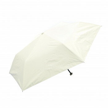 藤田屋 雨晴兼用婦人折りたたみ傘 55cm 雨晴兼用 スリムミニ ホワイト UMS-2561(SH)【メーカー直送：代金引換不可：同梱不可】【北海道・沖縄・離島は配達不可】