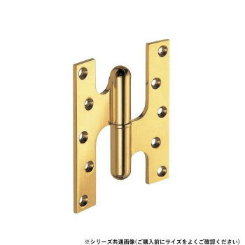 シロクマ フランス丁番(左) 102×76 金 BB-100L【メーカー直送：代金引換不可：同梱不可】【北海道・沖..