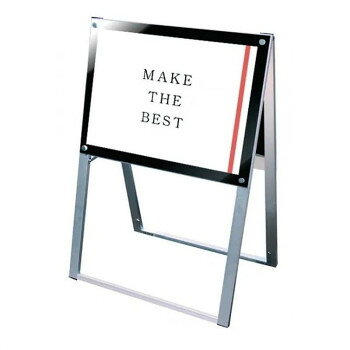 Whiteboard, Blackboard Goods - TOKISEI 常磐精工 ポスター用スタンド看板 A2横両面ブラック PSSK-A2YRB【メーカー直送：代金引換不可：同梱不可】【北海道・沖縄・離島は配達不可】