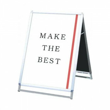 TOKISEI 常磐精工 ポスターグリップスタンド看板 屋内用 A1ロウ両面シルバー PGSK-A1LRS【メーカー直送..