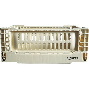 SLOWER(スロウワー) FOLDING CONTAINER BASK 折り畳み収納 S SLW157 SAND【メーカー直送：代金引換不可：同梱不可】【北海道・沖縄・離島は配達不可】