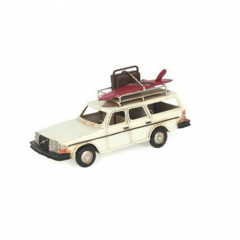 ノスタルジックデコ VVワゴン アイボリー DE049667【メーカー直送：代金引換不可：同梱不可】【北海道・沖縄・離島は配達不可】