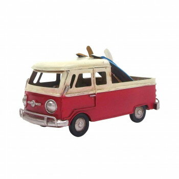 ノスタルジックデコ ピックアップトラック レッド DE058719【メーカー直送：代金引換不可：同梱不可】【北海道・沖縄・離島は配達不可】