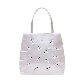 サテンフラワーミニバッグ ラベンダー LV KJ1401【メーカー直送：代金引換不可：同梱不可】【北海道・沖縄・離島は配達不可】