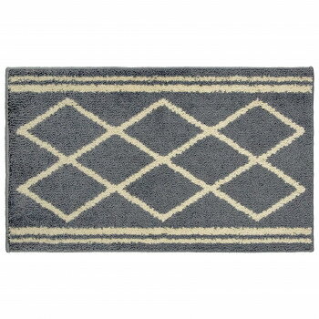 カキウチ ランバス フロアマット グレー 45×75cm【メーカー直送：代金引換不可：同梱不可】【北海道・沖縄・離島は配達不可】