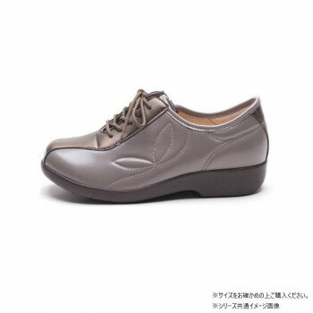 アサヒシューズ 快歩主義 L135 23.5cm グレー KS23518-【メーカー直送：代金引換不可：同梱不可】【北海道・沖縄・離島は配達不可】