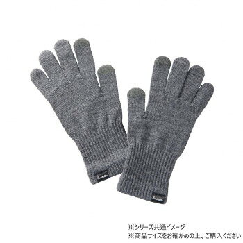 PUROMONTE プロモンテ メリノウールアンダーグローブ M グレー GI010U【メーカー直送：代金引換不可：同梱不可】【北海道・沖縄・離島は配達不可】
