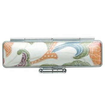 Seal Cases - 印鑑ケース 銀ローケツ 花かれん 15×60用 IB-GR1502【メーカー直送：代金引換不可：同梱不可】【北海道・沖縄・離島は配達不可】