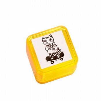 北岸由美 浸透印 スタンプ おでかけねこ ktgs-stamp-02【メーカー直送：代金引換不可：同梱不可】【北..
