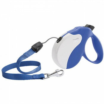 Collars, Harnesses, Leashes - ferplast(ファープラスト) アミーゴコード M 5m ブルー＆ホワイト 75720025【メーカー直送：代金引換不可：同梱不可】【北海道・沖縄・離島は配達不可】