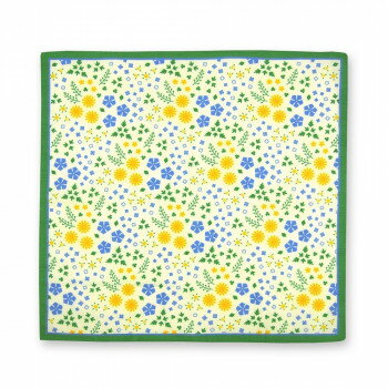 Japanese Wrapping Cloths - おかみさん 小風呂敷 50cm 野の花 06557【メーカー直送：代金引換不可：同梱不可】【北海道・沖縄・離島は配達不可】