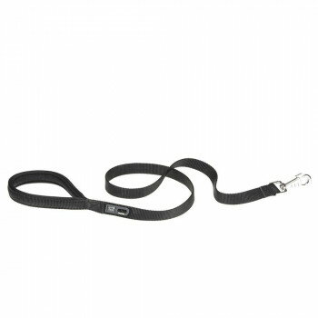 Collars, Harnesses, Leashes - ファープラスト デイトナ G25/120 犬用リード ブラック 75337917【メーカー直送：代金引換不可：同梱不可】【北海道・沖縄・離島は配達不可】