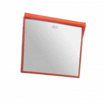 信栄物産 道路鏡(アクリル製) オレンジ A68H【メーカー直送：代金引換不可：同梱不可】【北海道・沖縄・離島は配達不可】