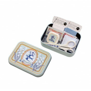 Sewing Sets - ミササ ソーイングセット ツバメとスズラン 1487【メーカー直送：代金引換不可：同梱不可】【北海道・沖縄・離島は配達不可】