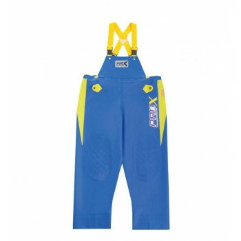 弘進ゴム プロエックスα 胸付ズボン ブルー S0 G0614AX【メーカー直送：代金引換不可：同梱不可】【北海道・沖縄・離島は配達不可】