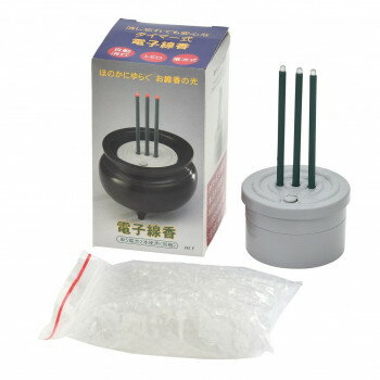 樂天商城 - 新 瑞光 タイマー式 LED 電子線香 6122000000012【メーカー直送：代金引換不可：同梱不可】【北海道・沖縄・離島は配達不可】