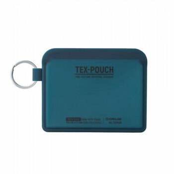 キングジム TEX-POUCH SLIM ネイ TXP400-NV【メーカー直送：代金引換不可：同梱不可】【北海道・沖縄・離島は配達不可】