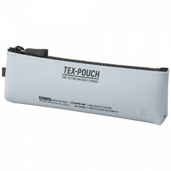 キングジム TEX-POUCHSMART クレ TXP600-GY【メーカー直送：代金引換不可：同梱不可】【北海道・沖縄・離島は配達不可】