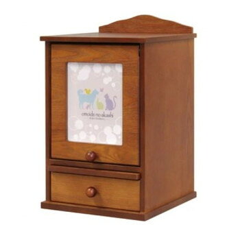 ペット仏壇 手元供養 メモリアルBOX S ブラウン H36.4cm 060854【メーカー直送：代金引換不可：同梱不可】【北海道・沖縄・離島は配達不可】