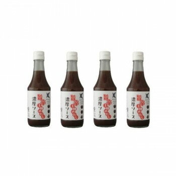 ケンシヨー 旨辛3種のだし濃厚ソース 300ml 4本【メーカー直送：代金引換不可：同梱不可】【北海道・沖縄・離島は配達不可】