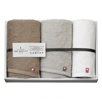 今治 ONE QUALITY タオルセット 箱入 Q-88300【メーカー直送：代金引換不可：同梱不可】【北海道・沖縄・離島は配達不可】