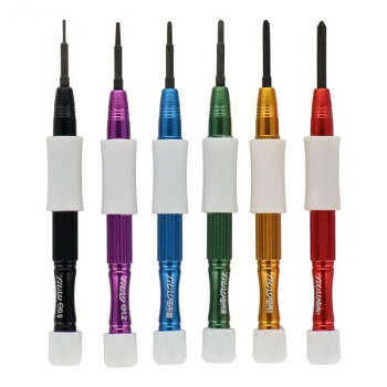 TRAD　アルミ精密ドライバーセット　6本組　TAS-6　820384【メーカー直送：代金引換不可：同梱不可】【北海道・沖縄・離島は配達不可】