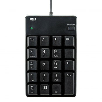 サンワサプライ USBテンキー NT-17UBKN【メーカー直送：代金引換不可：同梱不可】...