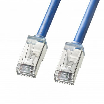 樂天商城 - サンワサプライ カテゴリ6A STP LANケーブル 超ショートブーツ ブルー 0.25m KB-T6ASB-0025BL【メーカー直送：代金引換不可：同梱不可】【北海道・沖縄・離島は配達不可】