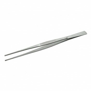 アネックス(ANEX) ステンレスピンセット ロング300mm 直(先端ギザ) No.158【メーカー直送：代金引換不可：同梱不可】【北海道・沖縄・離島は配達不可】