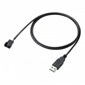 サンワサプライ ケースファン用USB電源変換ケーブル TK-PWFAN6【メーカー直送：代...