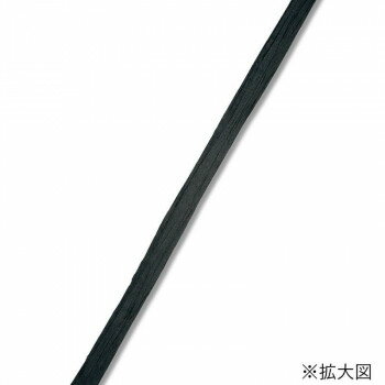 シモジマ HEIKO(ヘイコー) 001501218 ペーパーラフィア 5×50 18 ブラック 1巻【メーカー直送：代金引換不可：同梱不可】【北海道・沖縄・離島は配達不可】