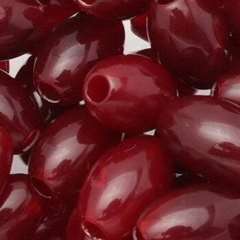 大袋 アクリルビーズ 楕円 中 ガーネット 50ヶ PS709-50【メーカー直送：代金引換不可：同梱不可】【北海道・沖縄・離島は配達不可】