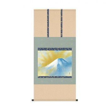 掛軸 横山大観霊峰飛鶴 54.5×115cm KZ2G9-002【メーカー直送：代金引換不可：同梱不可】【北海道・沖縄・離島は配達不可】