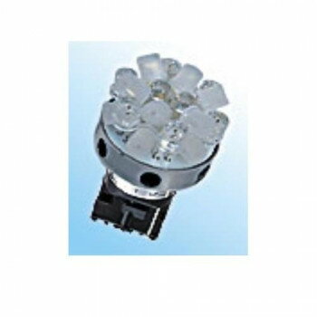 Light Valves - M＆Hマツシマ (1個)12v ウエッジ大ダブルオレンジ20LEDスーパーワイドビームL820X OR【メーカー直送：代金引換不可：同梱不可】【北海道・沖縄・離島は配達不可】