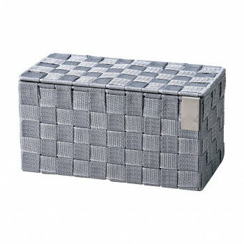 Storage Box - サンリツ キレーネ ゼロ 超抗菌PPバンド素材のトイレロール入れ GY 3P050GY【メーカー直送：代金引換不可：同梱不可】【北海道・沖縄・離島は配達不可】