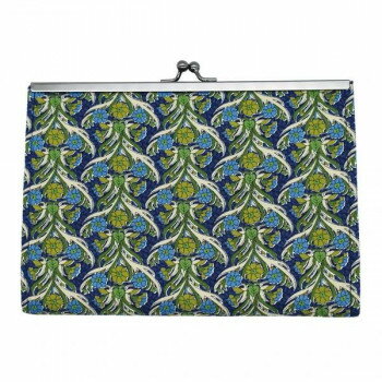 Shopping Bags, Ecology Bags - 大西賢製販 Ripple がま口ジャバラマルチケース Ruby BL GA38-WM01【メーカー直送：代金引換不可：同梱不可】【北海道・沖縄・離島は配達不可】