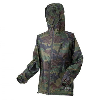 喜多 スーパーライトレインウェア 超軽量 3L(XL) カモフラ No1710【メーカー直送：代金引換不可：同梱不可】【北海道・沖縄・離島は配達不可】