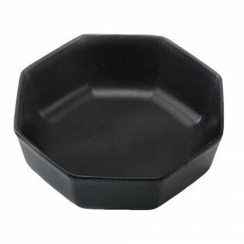 福井クラフト SynCera シンセラ 八角浅小鉢 ブラック Φ115mm 88030014【メーカー直送：代金引換不可：同梱不可】【北海道・沖縄・離島は配達不可】