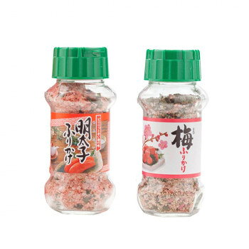 みなり 明太子ふりかけ 85g・梅ふりかけ 85g　各15個セット【メーカー直送：代金引...