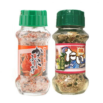 みなり かにふりかけ 85g・たいふりかけ 85g　各15個セット【メーカー直送：代金引...