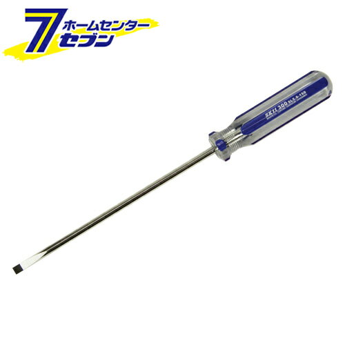 藤原産業 クリアラインドライバー300 -5.0X150 [作業工具 ドライバー・六角棒レンチ 樹脂柄ドライバー]