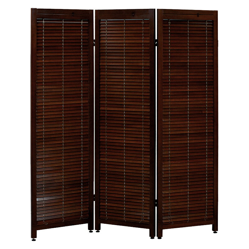 【ポイント5倍】ルーバーパーテーション3連 (約)幅45×高さ151cm×3連 MS-8123BR 萩原【ポイントUP: 2025年5月9日20:00〜 5月16日1:59まで】