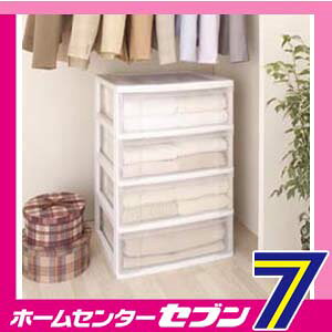【送料無料】 ワイドチェスト ホワイト/クリア N654 アイリスオーヤマ [収納] [2]